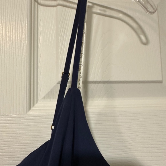 NWT Lilly Puliter Alisa Dress True Navy Size 14 - Picture 5 of 9